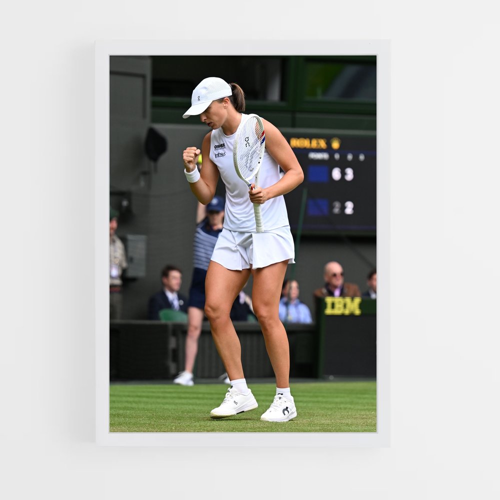 Poster Iga swiatek – affiche Tennis (vue 3)